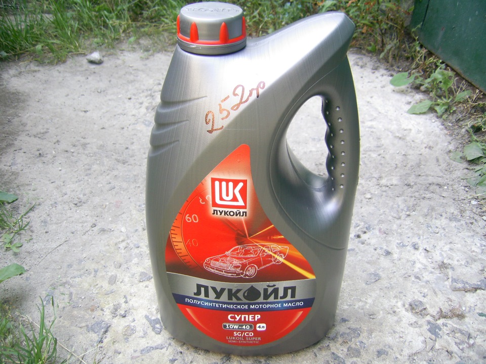 Замінив масло, фільтр, зливну пробку. 4