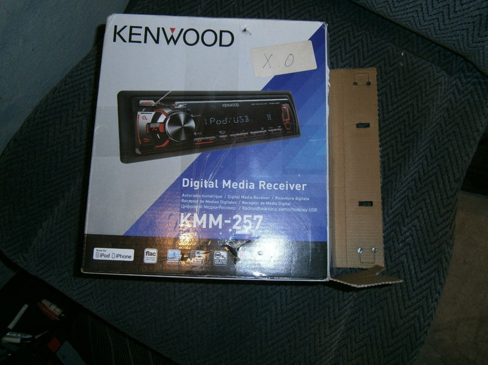 Обновив ГУ, KENWOOD KMM-257 2