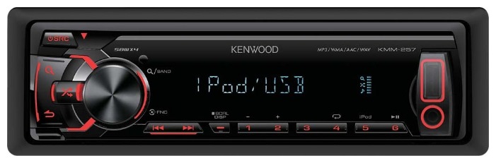 Обновив ГУ, KENWOOD KMM-257 1
