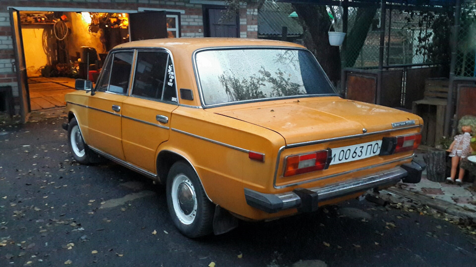 Як машину на зимівлю ставили 1