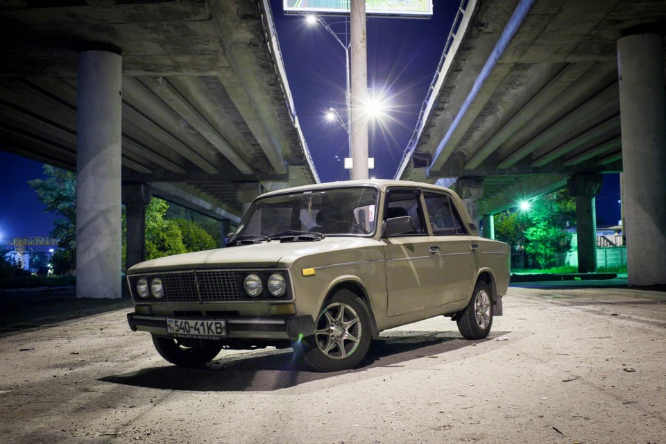 Night driving, night Kyiv. 2