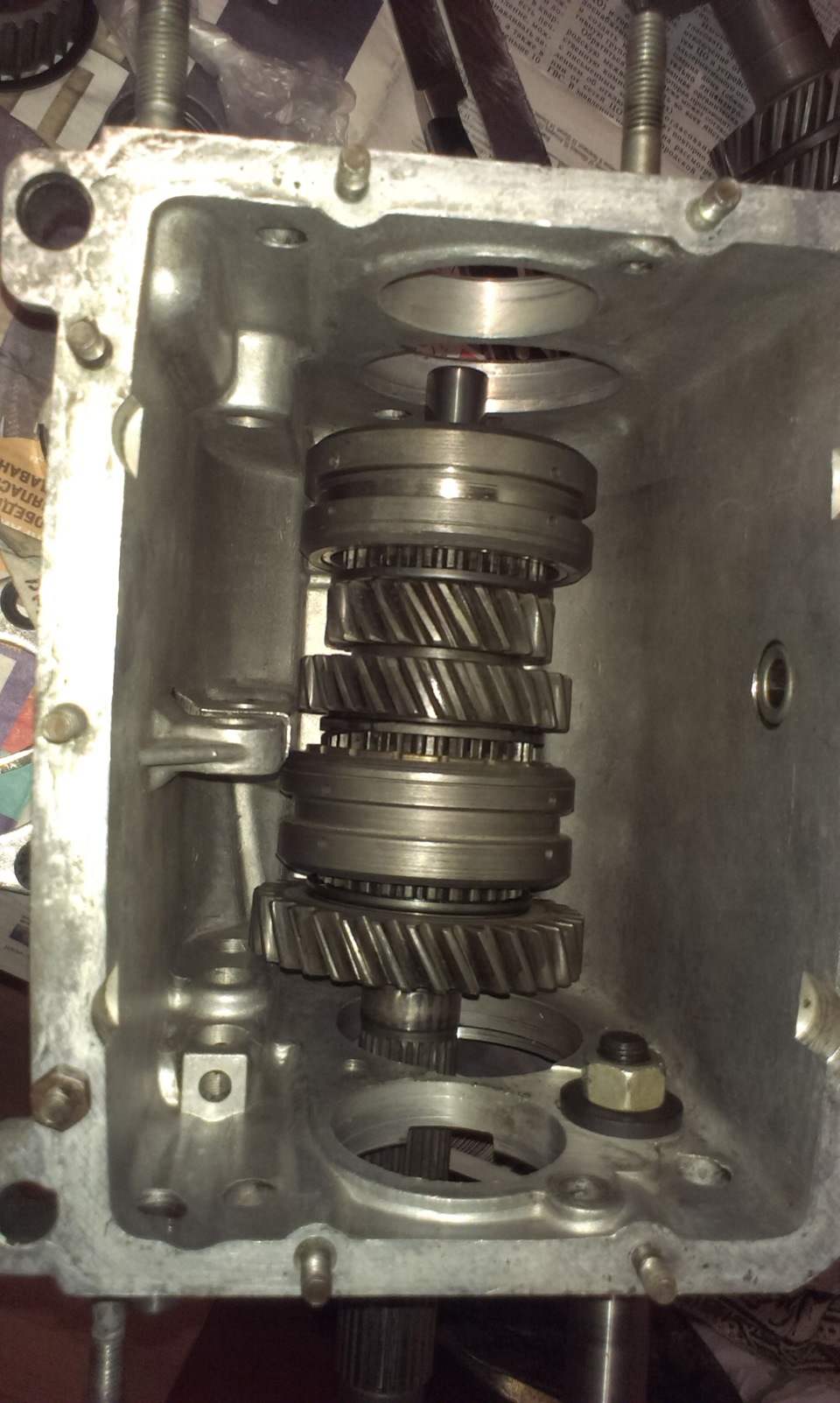 Ремонт кпп 2107 5ст. Часть 1. 3