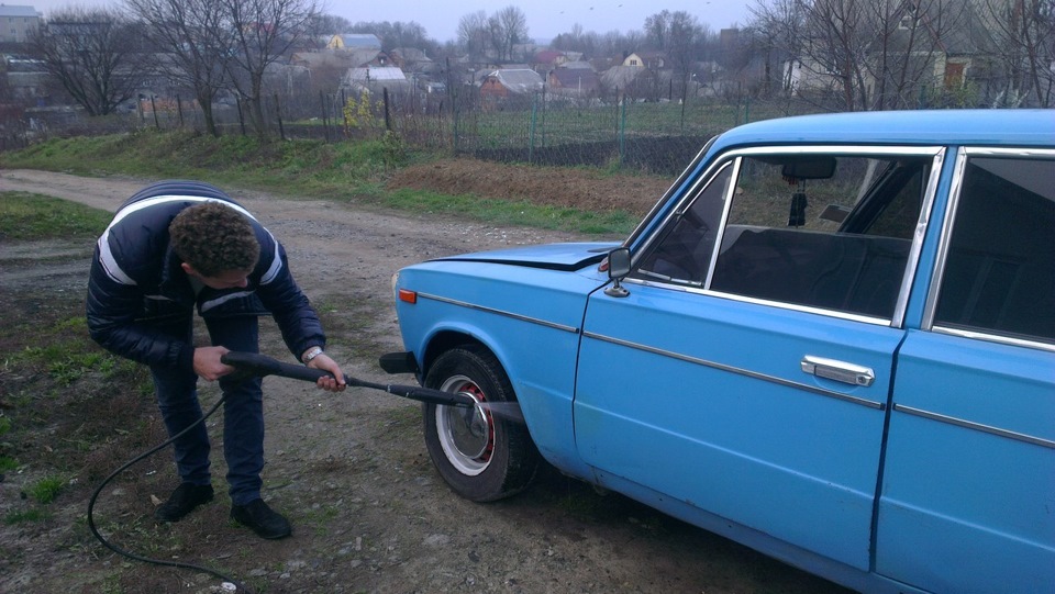 Бітум, керхер, пензлик 1