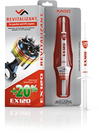 XADO Revitalizant EX120 для бензинових двигунів Посилений ревіталізант. 1