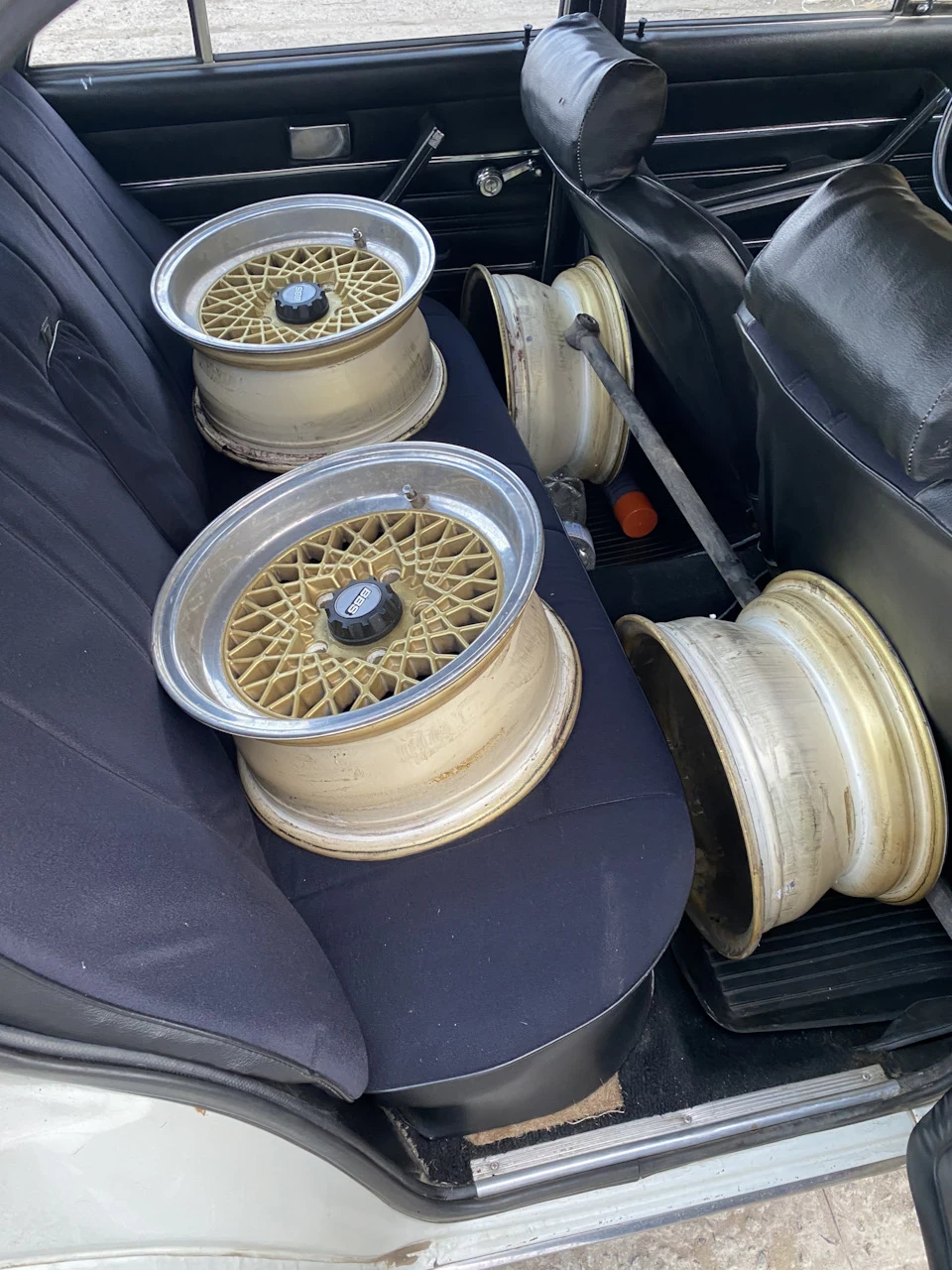 BBS Mahle 5x120 на ВАЗ 2106. Початок