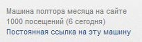 1000 відвідувань. 1