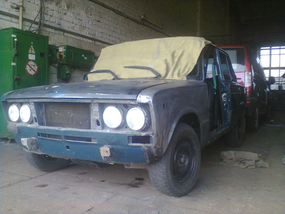 Переварювання крил після аварії 5