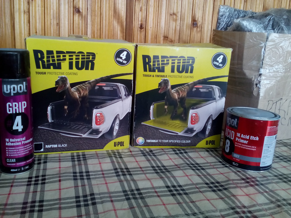 Фарбування в Raptor 1