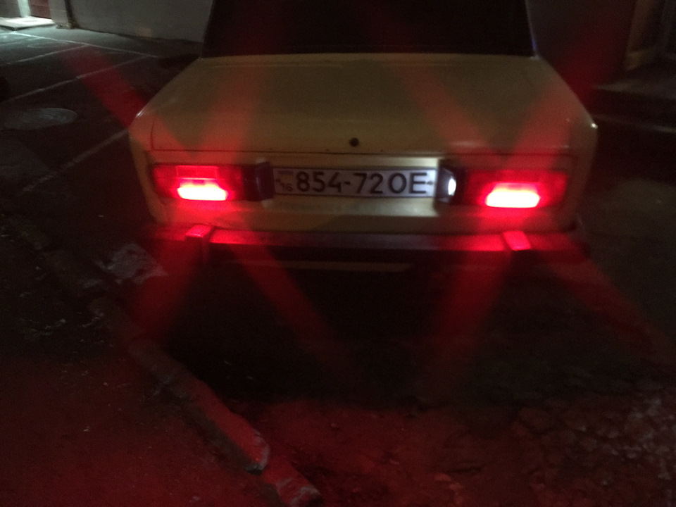 LED підсвічування номера 1