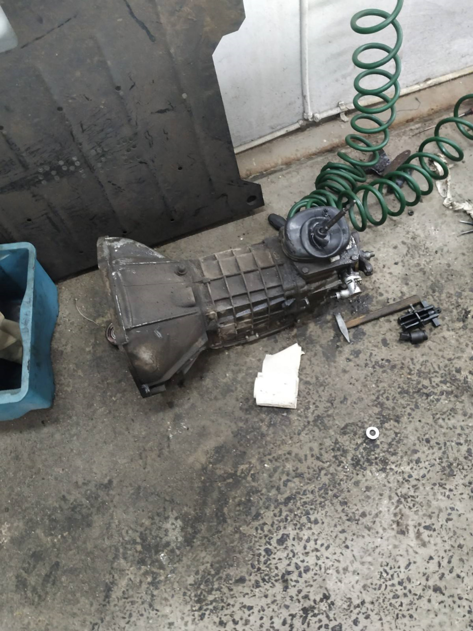 Снимаем полонез ставим ваз 3