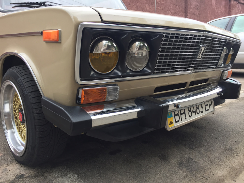 Поставив губу mk1gt і новий бампер СРСР 1
