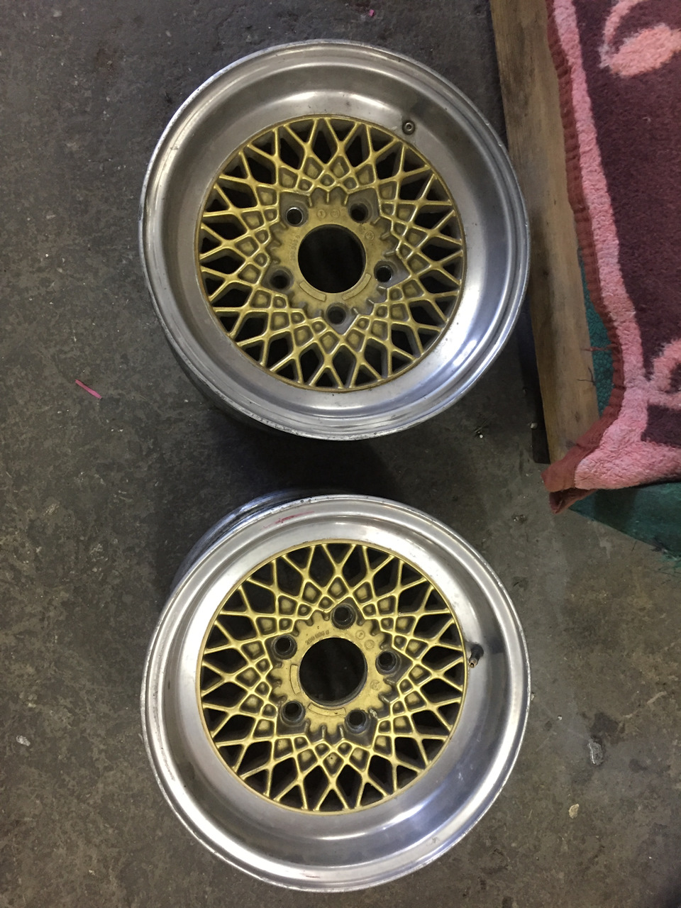 Встановлення дисків BBS MAHLE r 14 7J 2