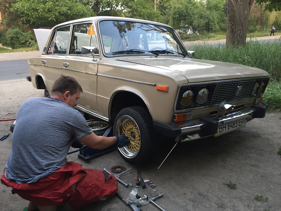 Встановлення дисків BBS MAHLE r 14 7J 1