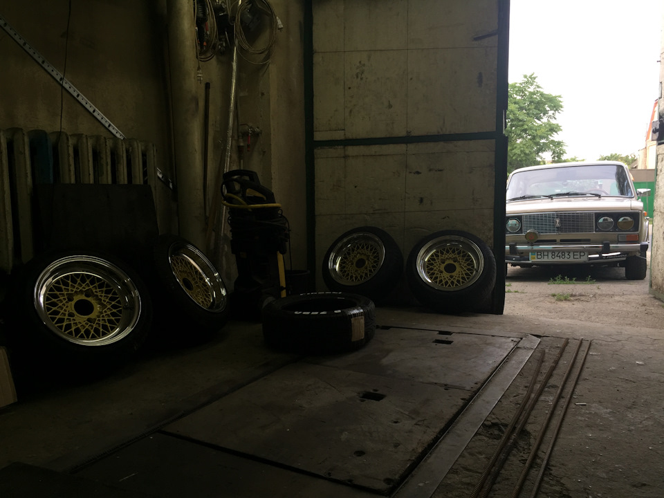 Встановлення дисків BBS MAHLE r 14 7J 3