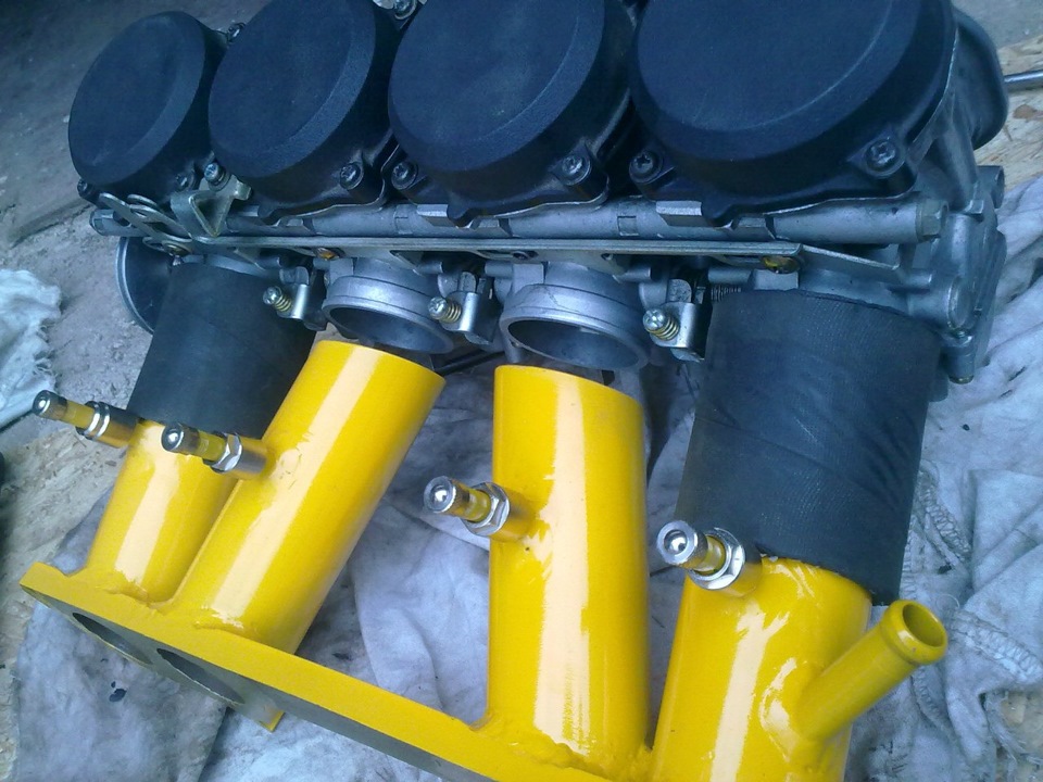 4 карбюратори Keihin CVK 40 1
