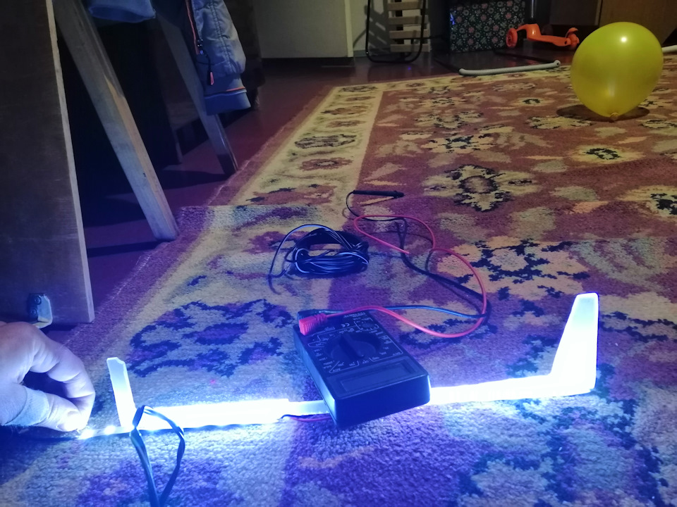 Габарити Led експеримент № 1 5