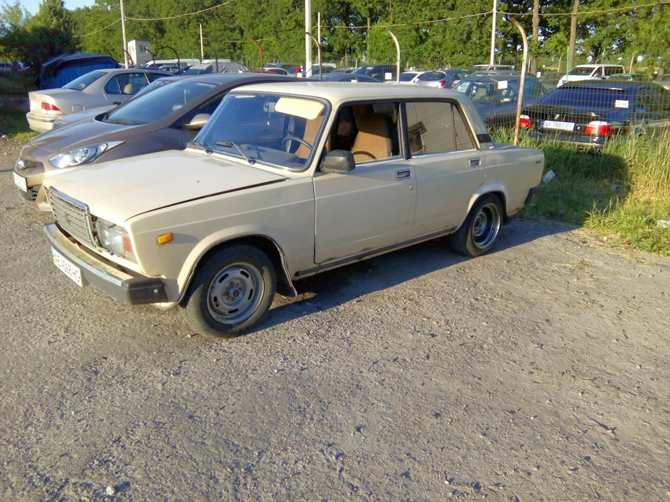 Поставив літні колеса, на зад ... 2