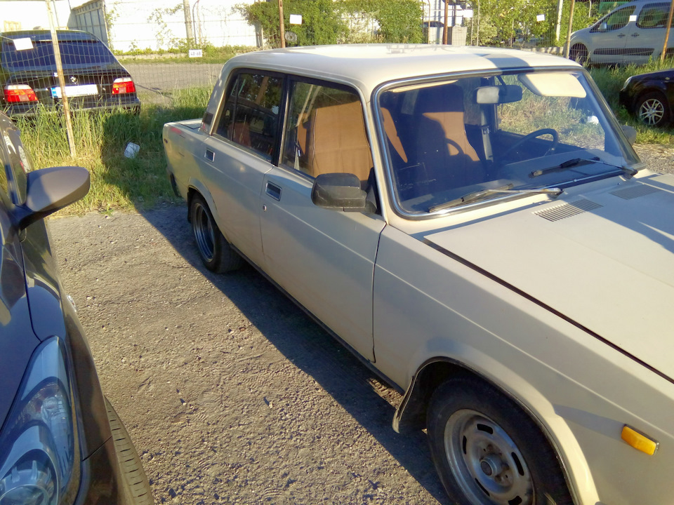 Поставив літні колеса, на зад ... 5