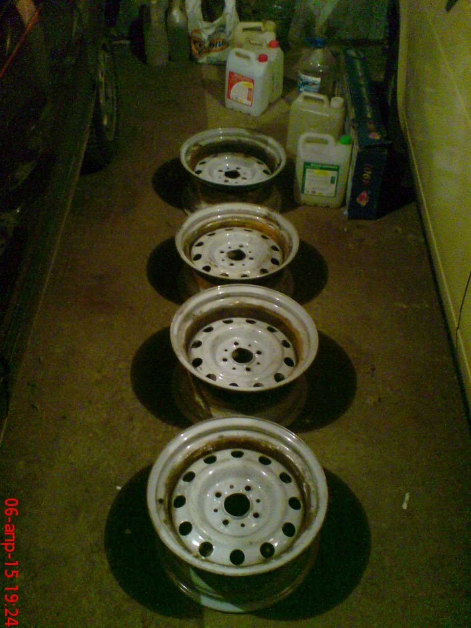 Розварювання перед R14x6.5j et15, зад R14x7.5 et3 ч.2 1