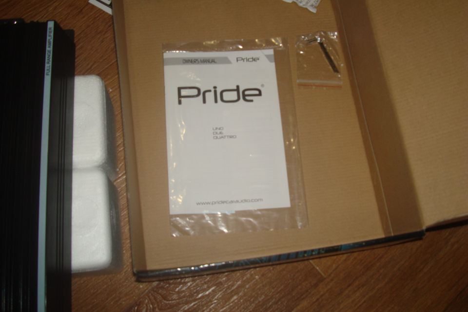 Підсилювач Pride Quattro 4x75w 5