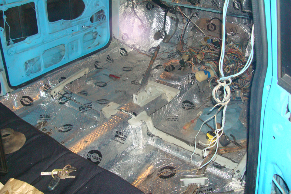 Віброізоляція ч.3 Фінал + STP Iton 8A. 2