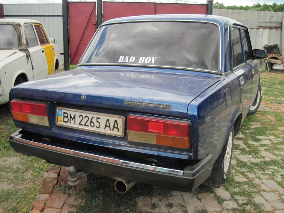 Шабля на бампер. 3