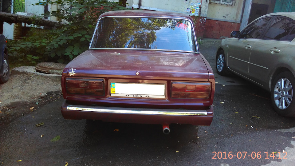 Тест світлодіодних стопів 2107 2
