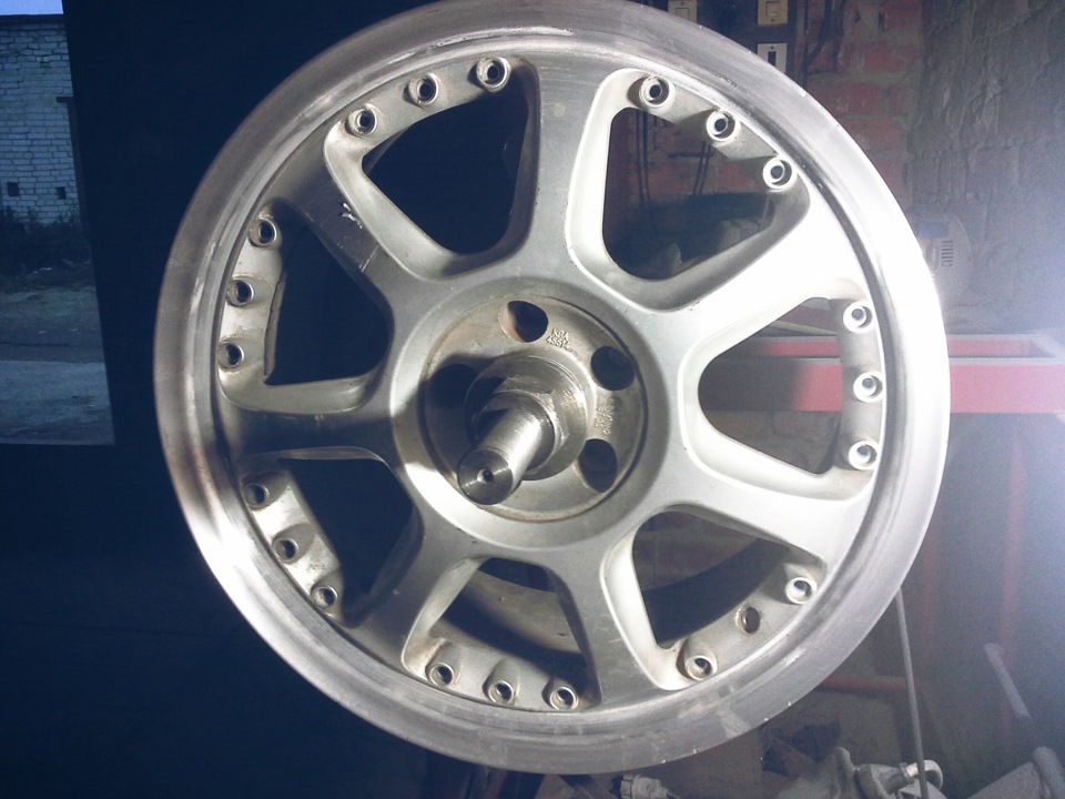 Ronal R40 R18 полірування полок. 2