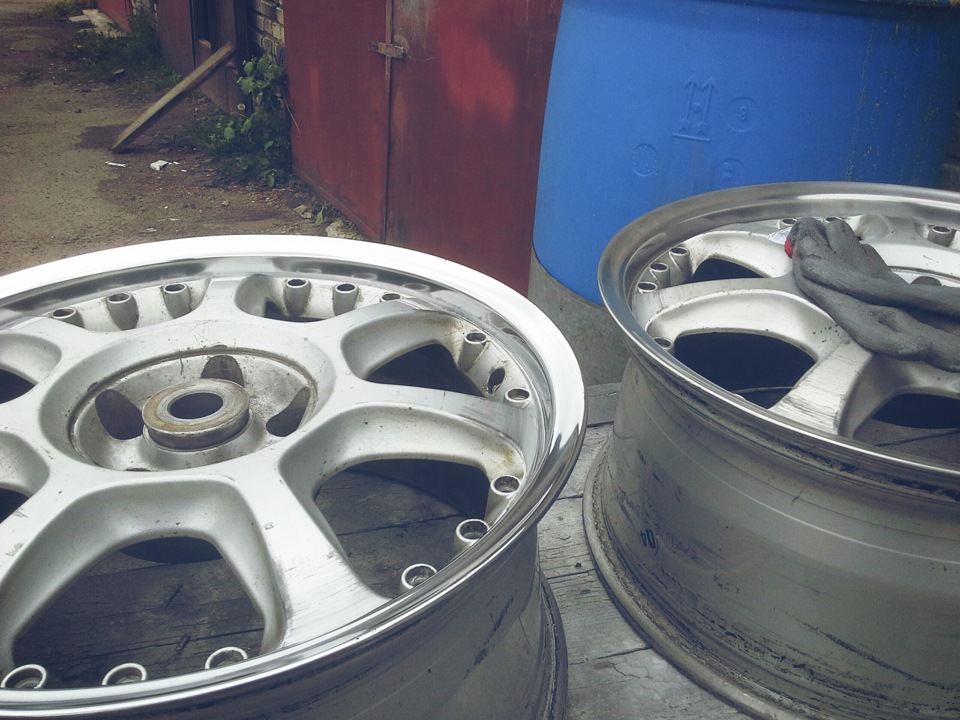 Ronal R40 R18 полірування полок. 1
