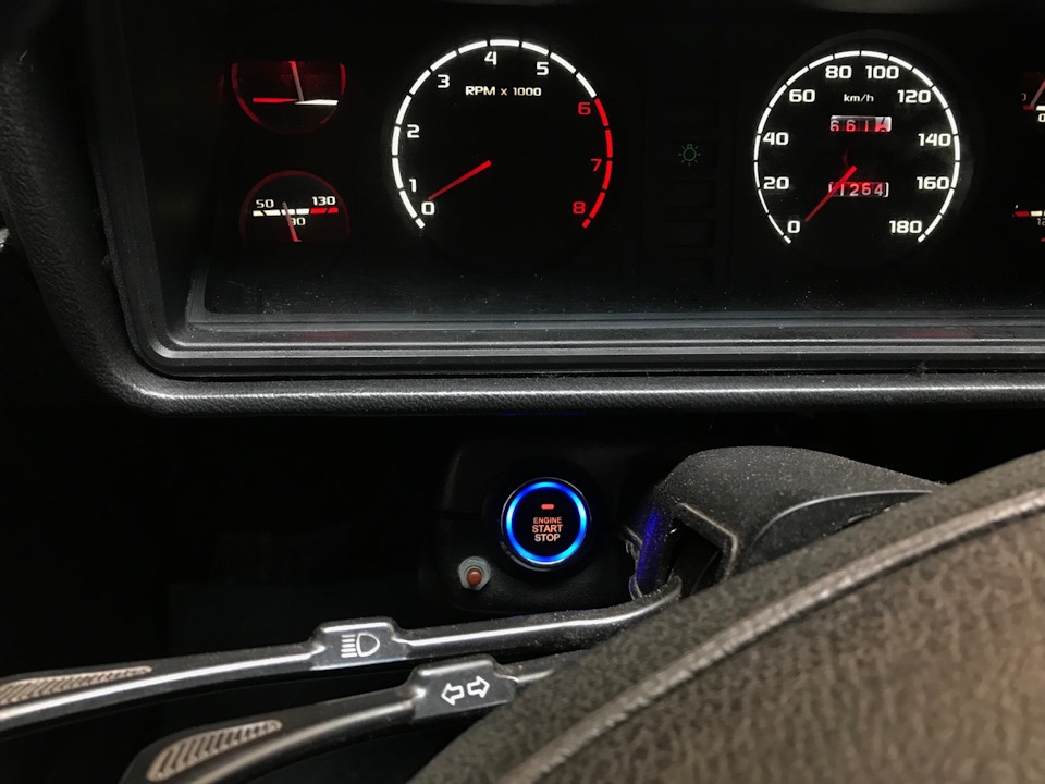 Встановлення кнопки START-STOP Engine 1