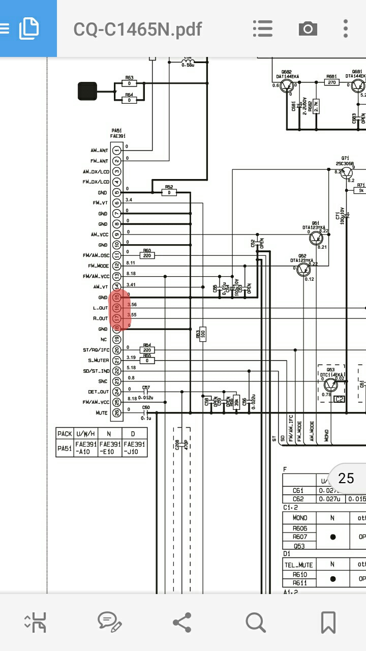 AUX в Panaconic cq-c1513n 4