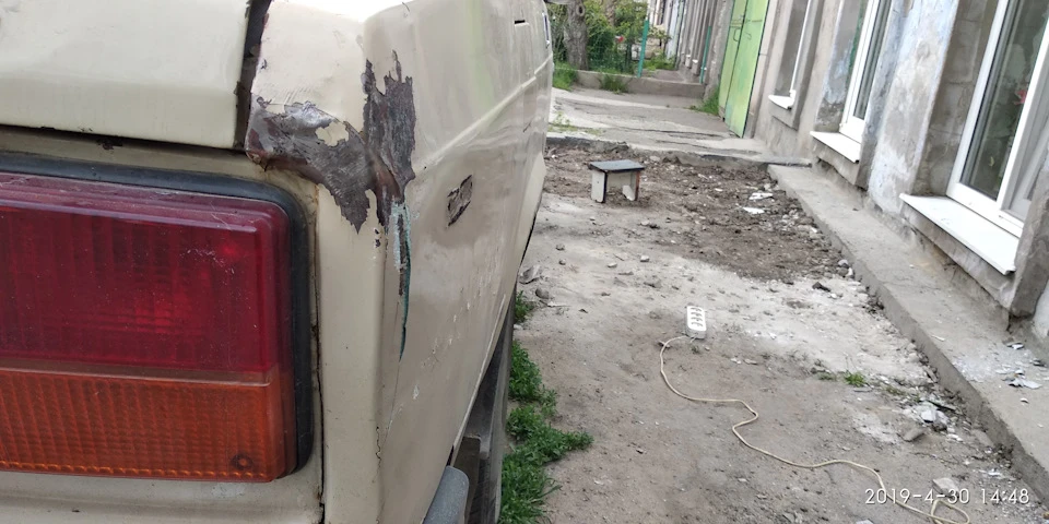 Шпаклювання та фарба