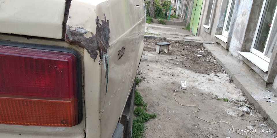 Шпаклювання та фарба 1