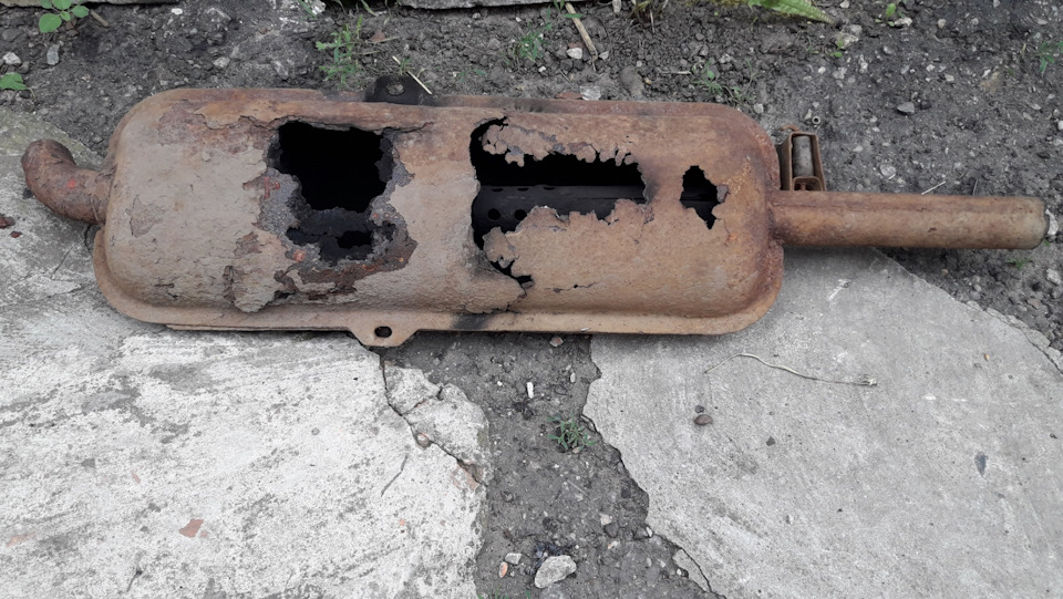 Заміна вихлопу 2