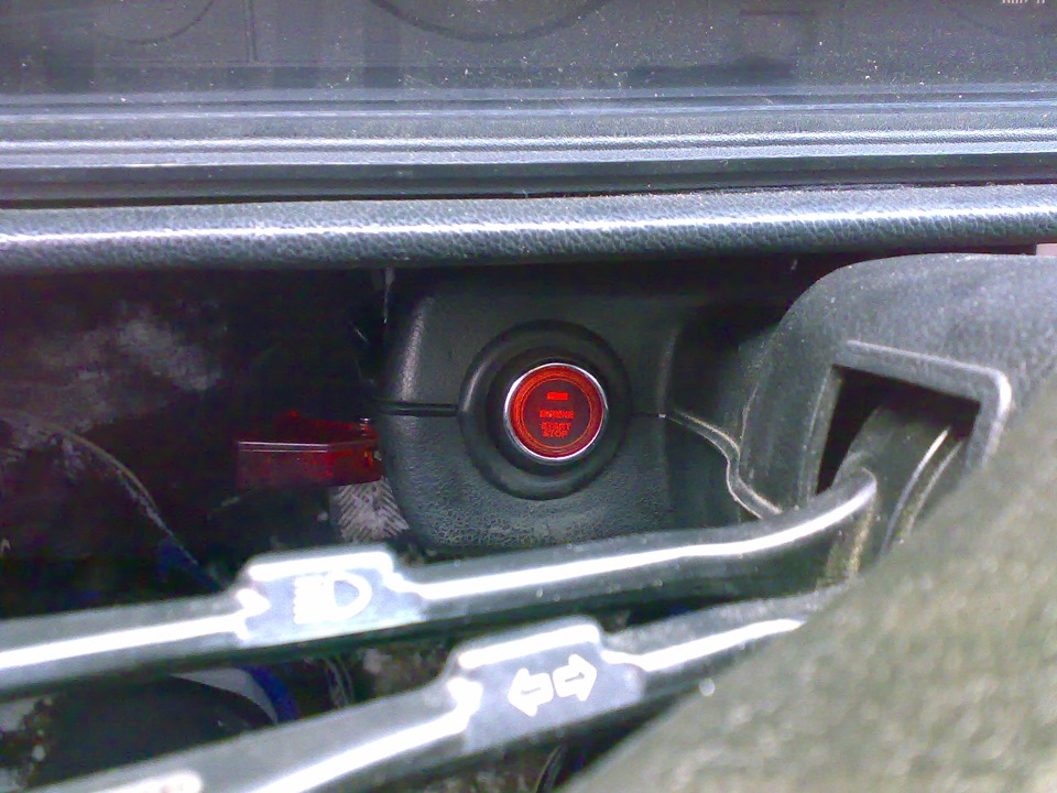 Кнопка Start-Stop Engine хенд мейд 1