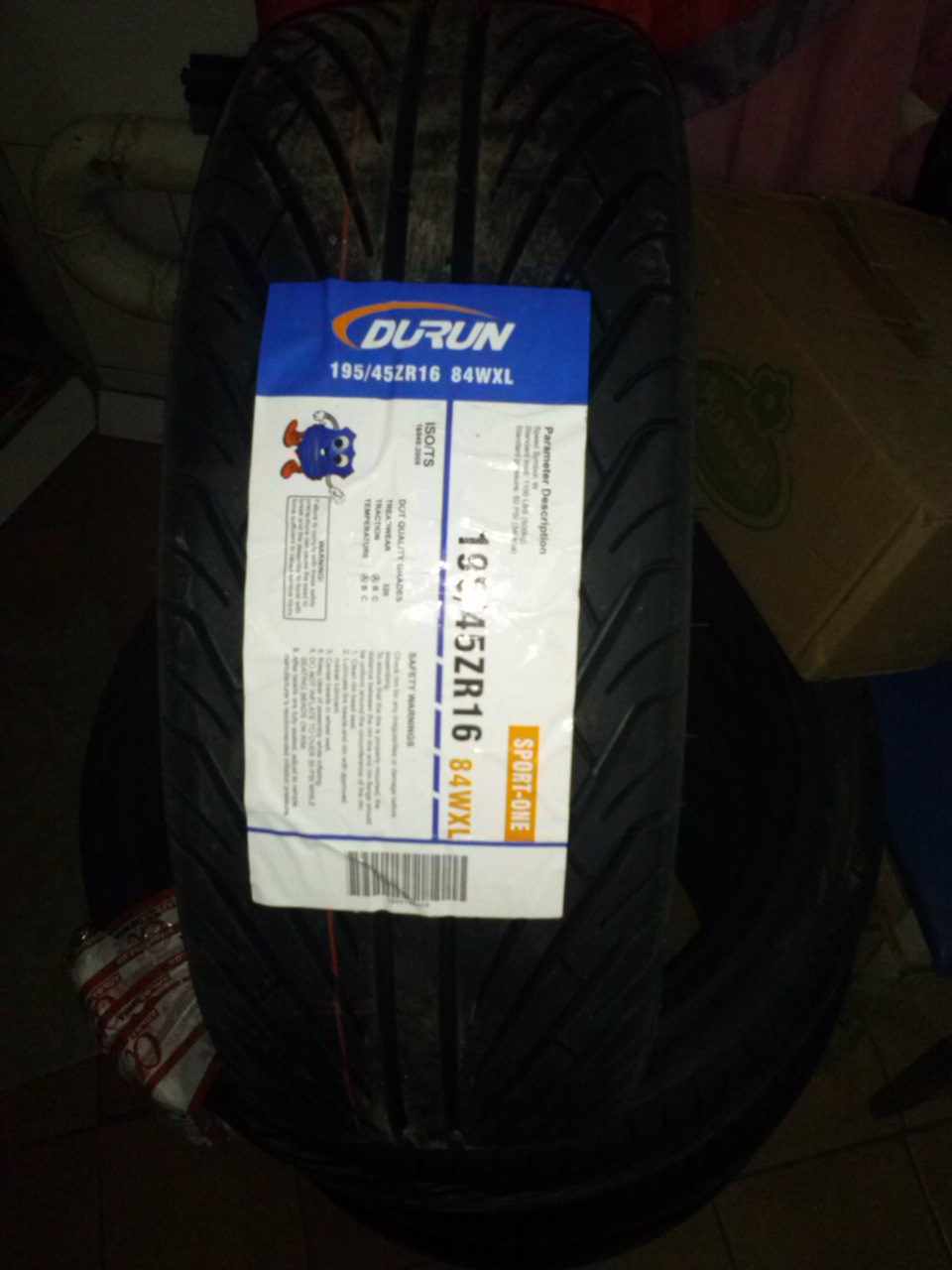 195/45 R16 Durun sport one 5