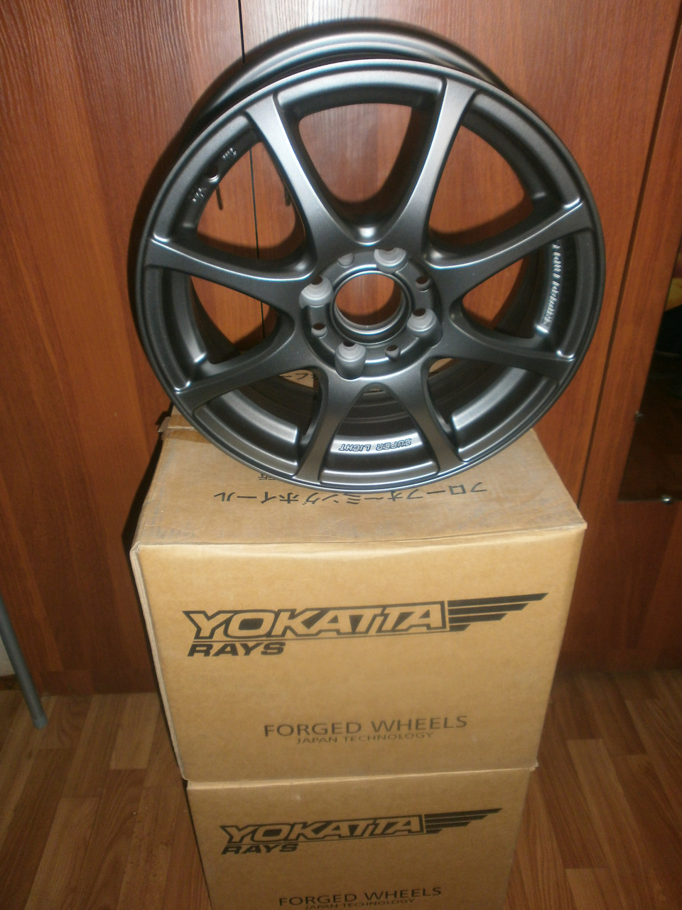 Диски Yokatta Rays YA 1007 r14+Yokohama Blu Earth AE01 1