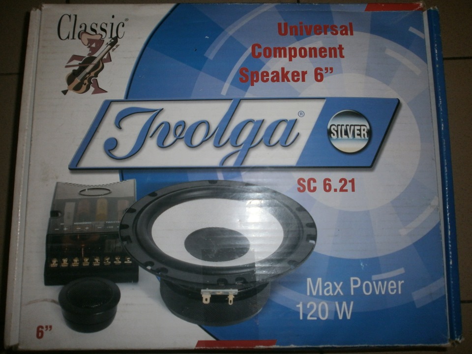 Компонентна акустика Ivolga sc6.21 1