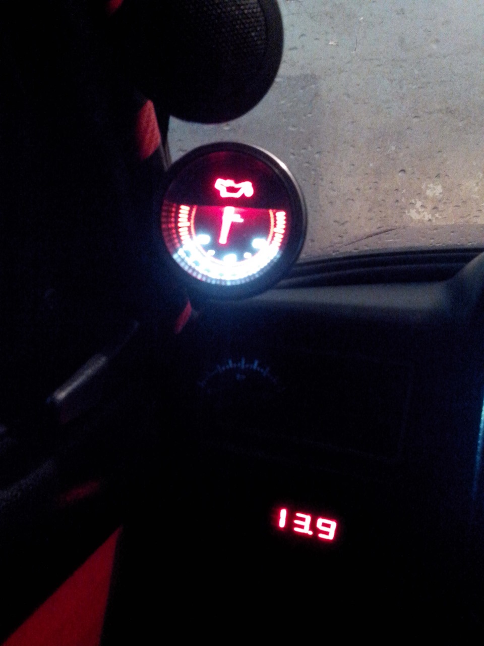 Встановив Покажчик тиску масла 06-Autogauge:) 2