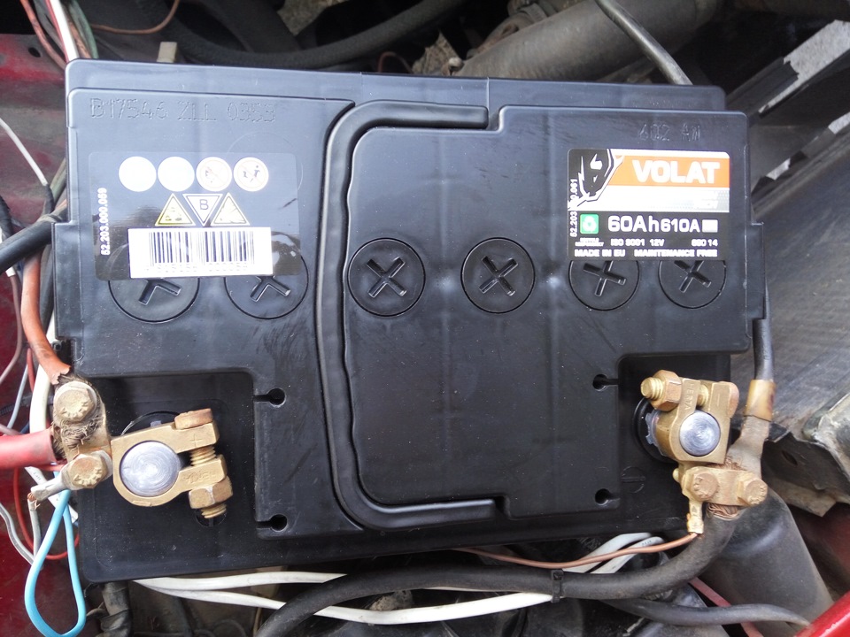 Новий акумулятор VOLAT 60Ah 610A 3