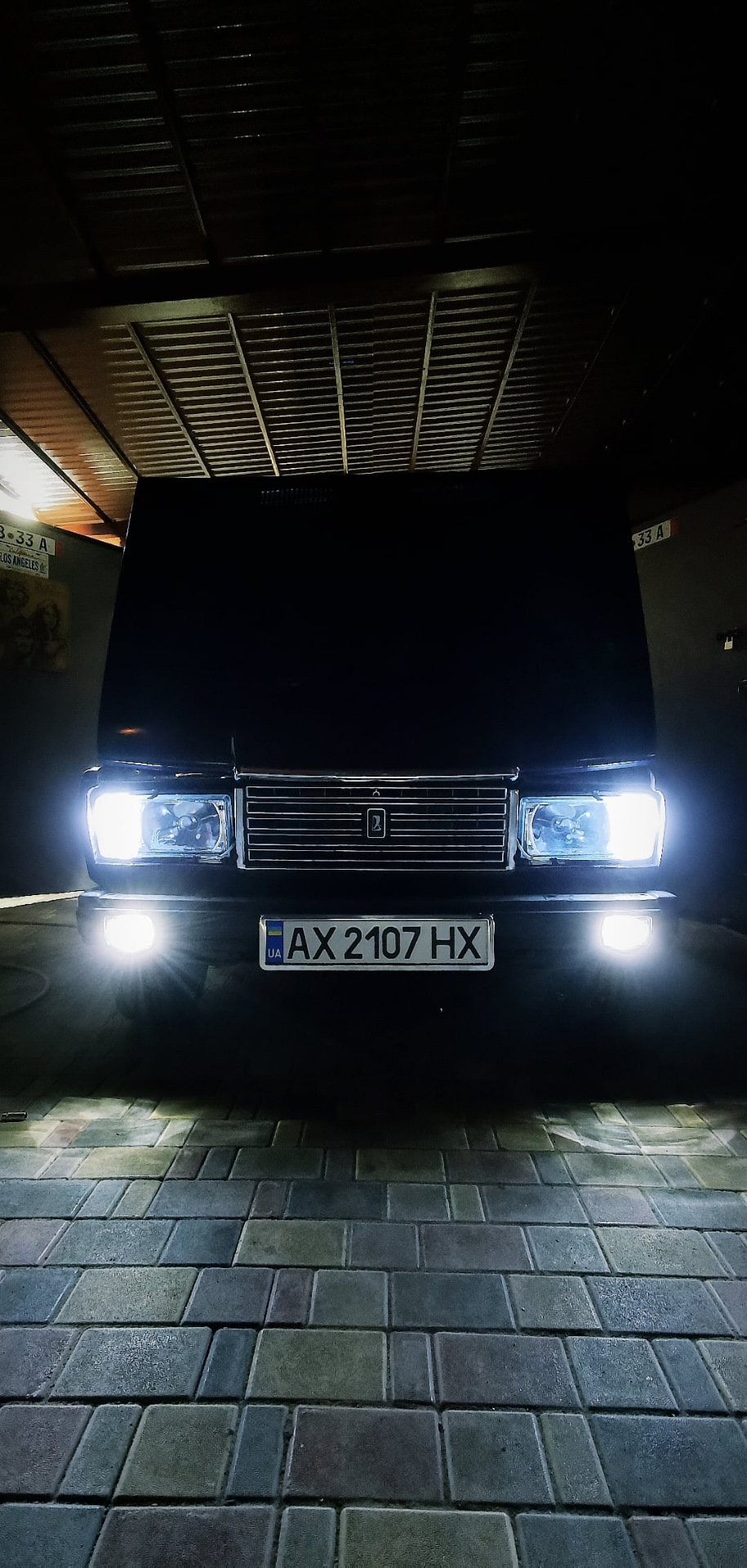 Туманки Ford F-150 в бампер ВАЗ-2107 1