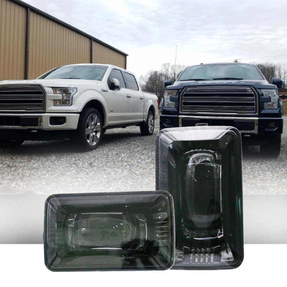 Туманки Ford F-150 в бампер ВАЗ-2107 3