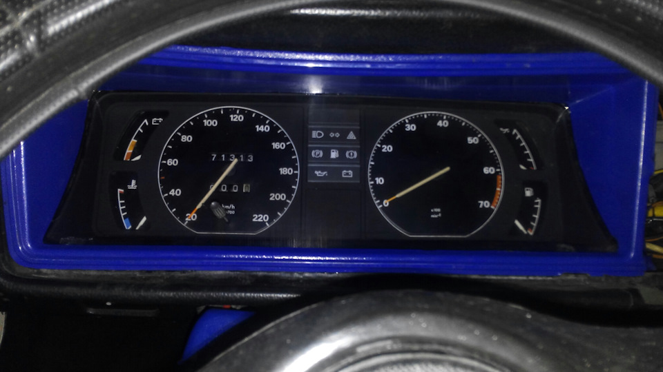 Приборка Opel Rekord E2 2