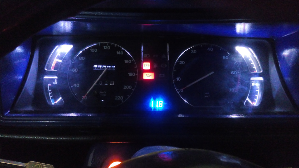Приборка Opel Rekord E2 1
