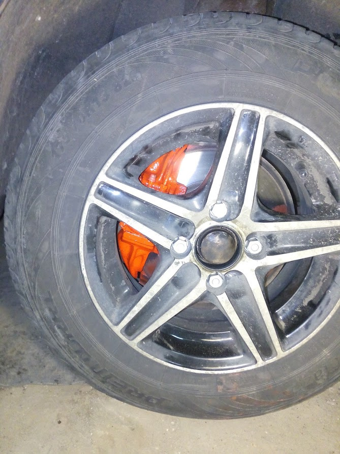 Встановлення титанів 4/100 R13 Storm SM-610 5