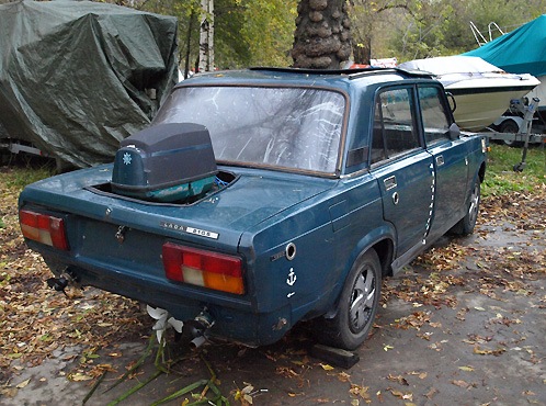 плавуче жигулі. 1