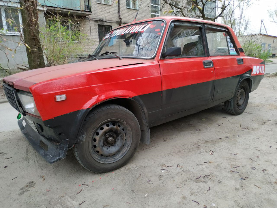 R14 4x100 на ВАЗ 2107 4