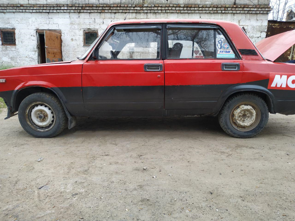 R14 4x100 на ВАЗ 2107 2