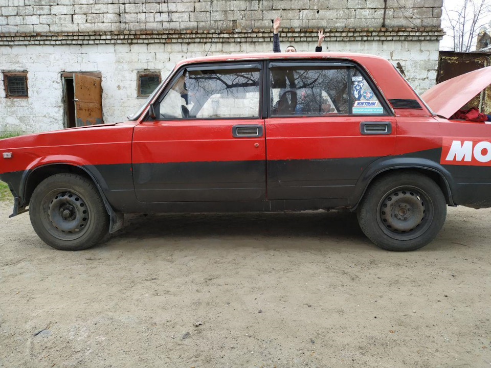 R14 4x100 на ВАЗ 2107 3