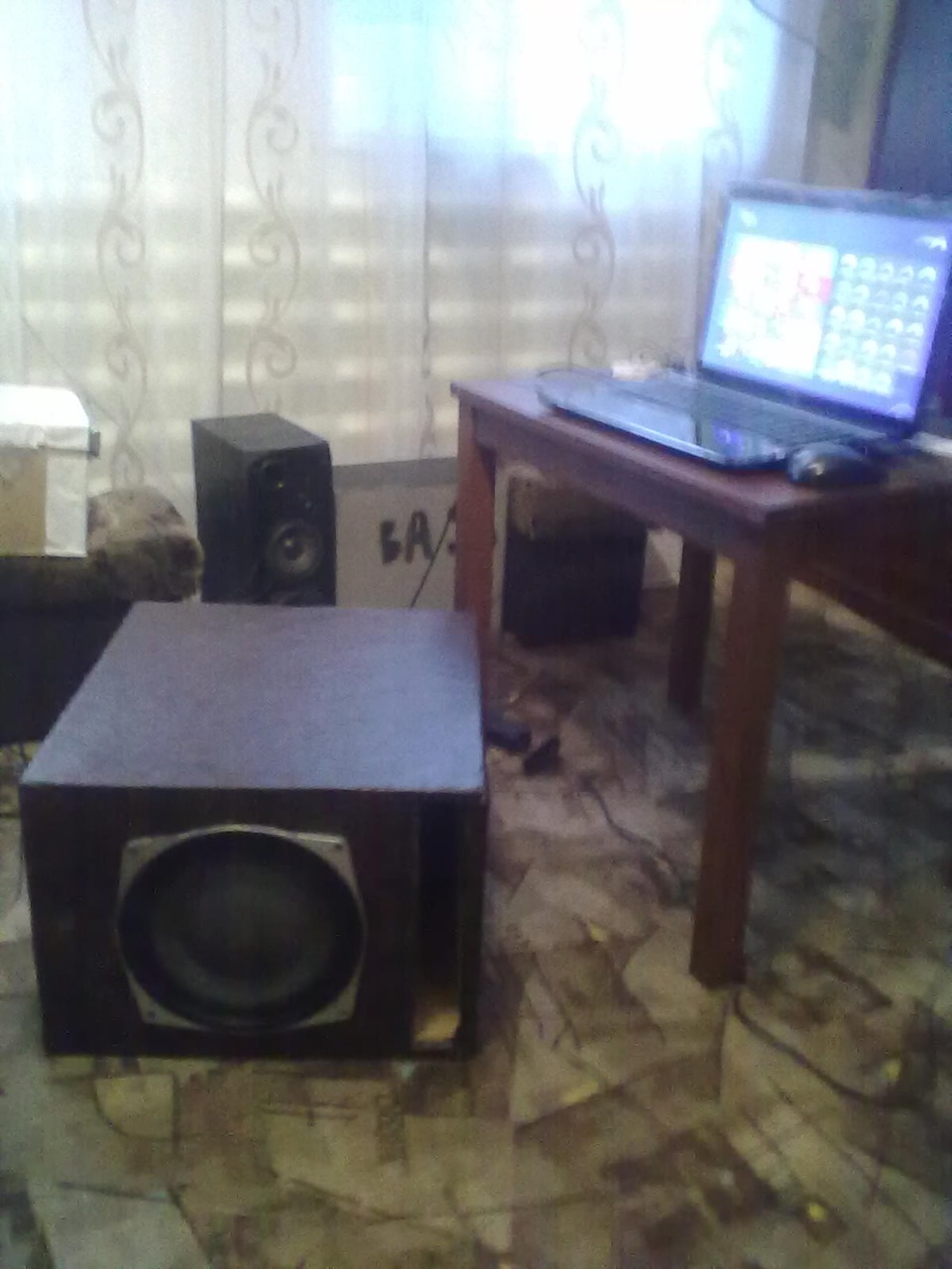 пришел сабвуфер 2